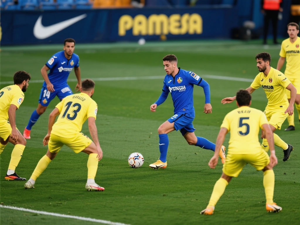 赫塔费在比赛初期展现出了强烈的求胜欲望，